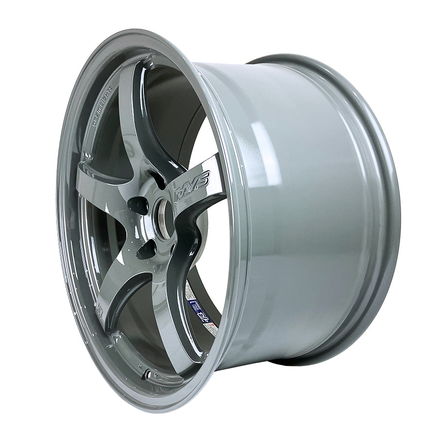Gram Lights 57CR 18x9.5 +38 5x120 Glossy Gray Wheel (Min Order Qty 20)