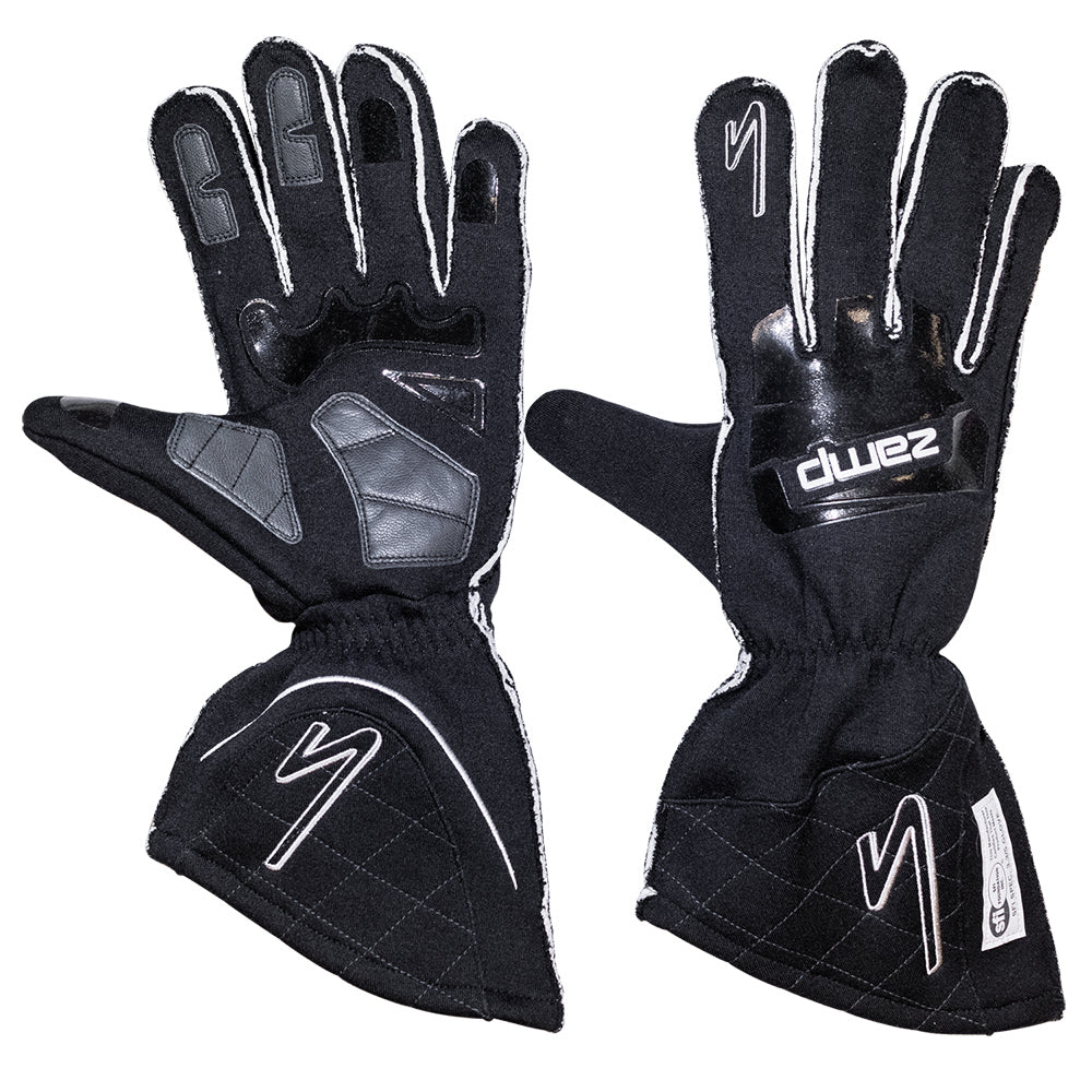 Zamp ZR-50 SFI 3.3/5 Race Gloves Black Medium