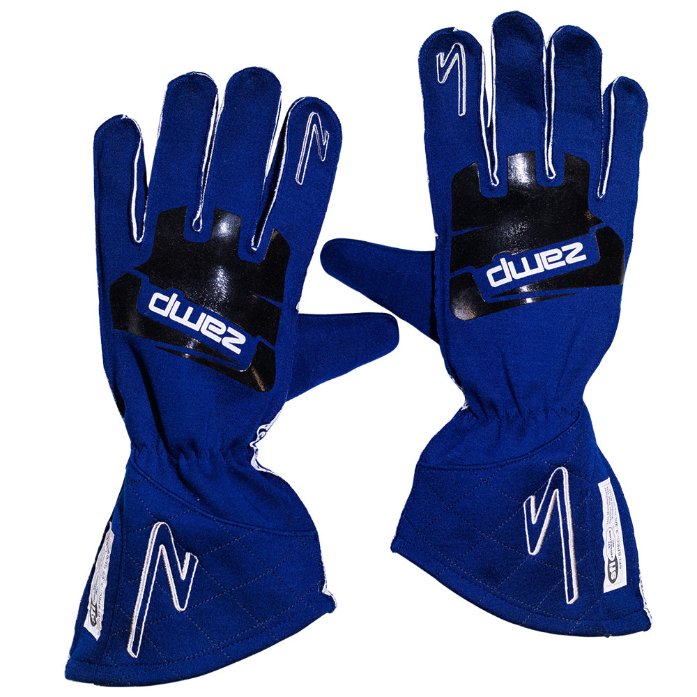 Zamp ZR-50 SFI 3.3/5 Race Gloves Blue Large