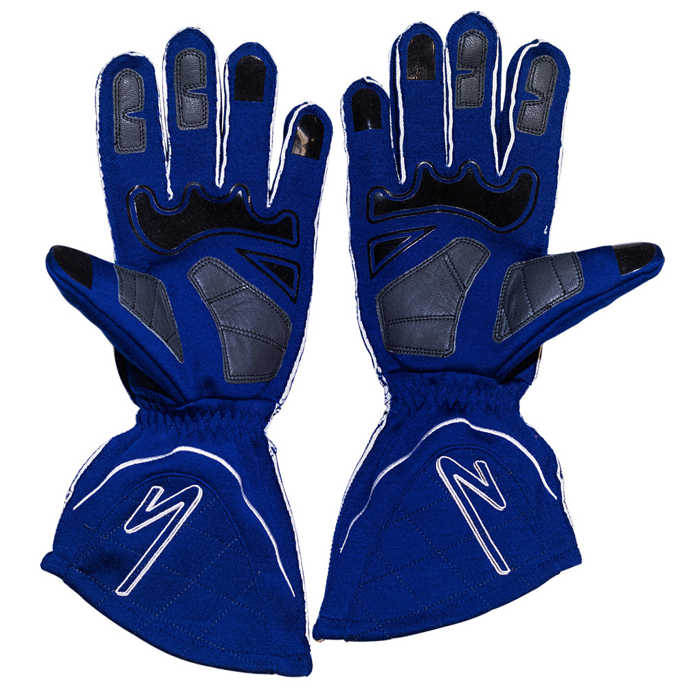 Zamp ZR-50 SFI 3.3/5 Race Gloves Blue Large