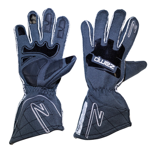 Zamp ZR-50 SFI 3.3/5 Race Gloves Gray Large