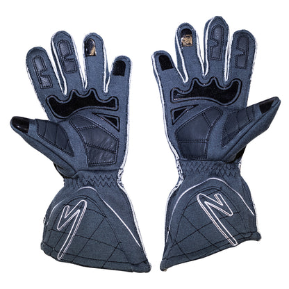 Zamp ZR-50 SFI 3.3/5 Race Gloves Gray XSmall