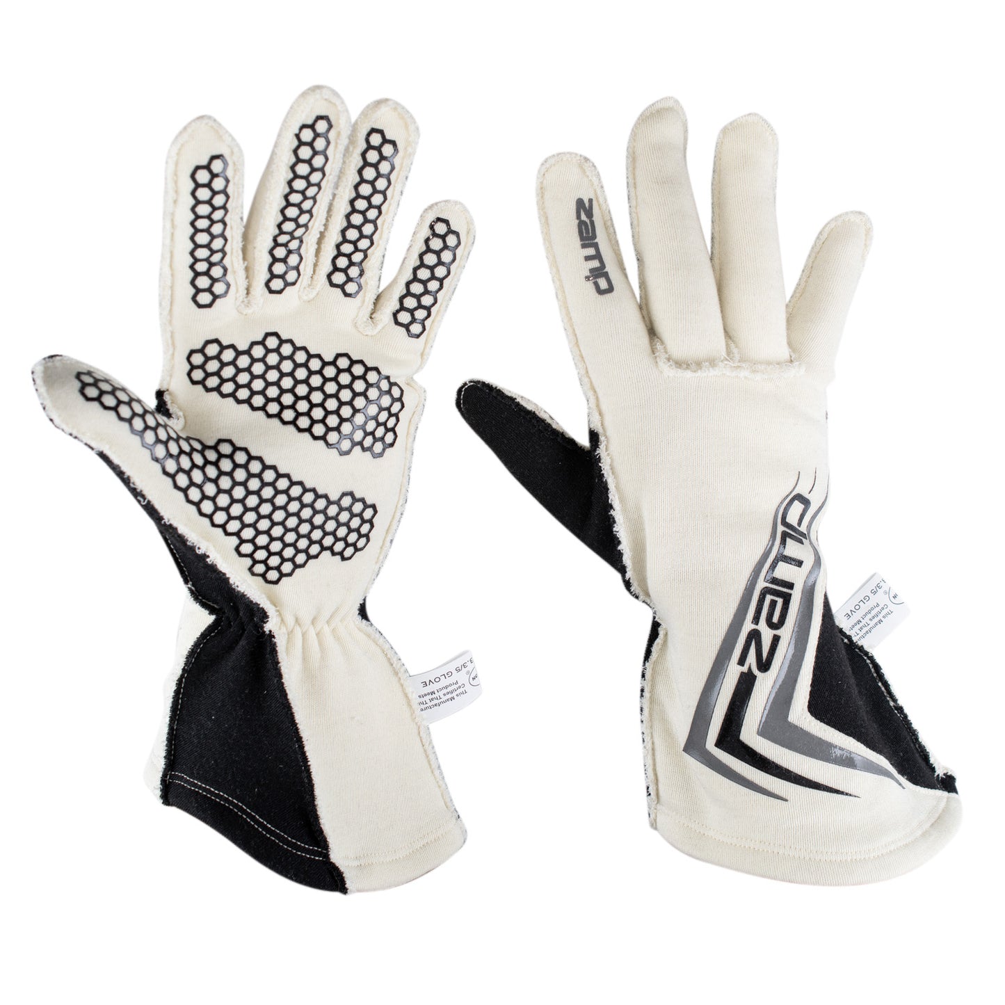 Zamp ZR-60 SFI 3.3/5 Race Gloves White XX-Large