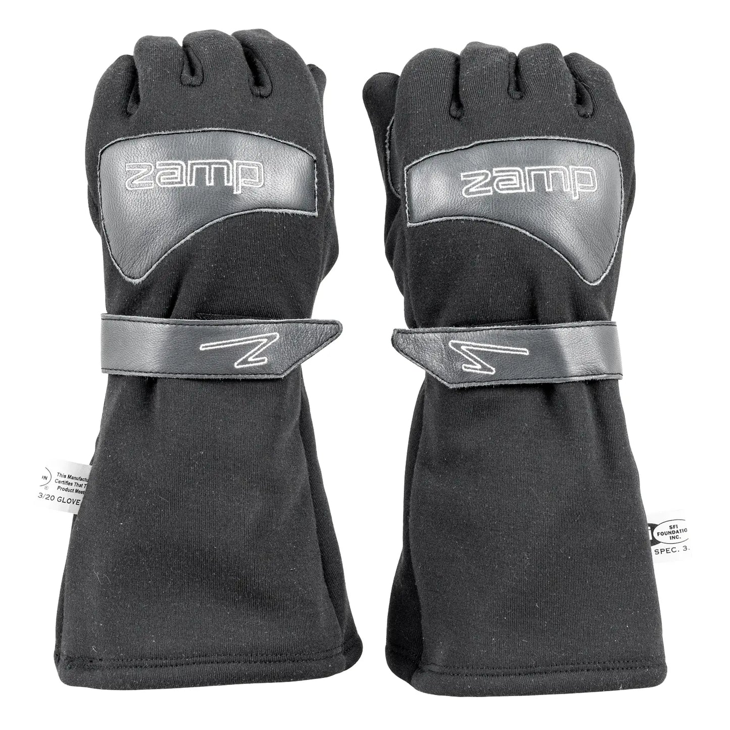 Zamp ZR-Drag SFI 3.3/20 Drag Race Glove Black X-Large