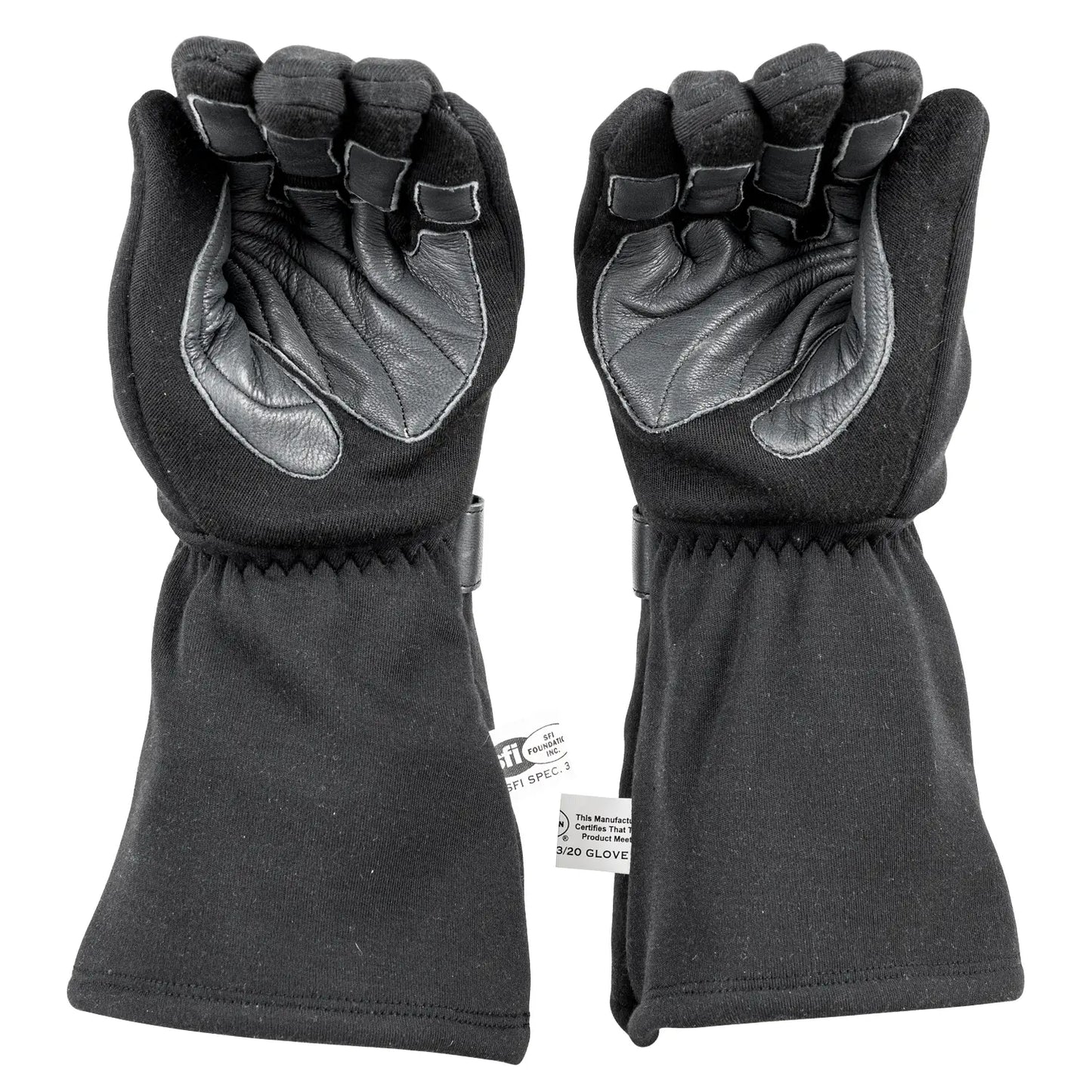 Zamp ZR-Drag SFI 3.3/20 Drag Race Glove Black 2X-Large