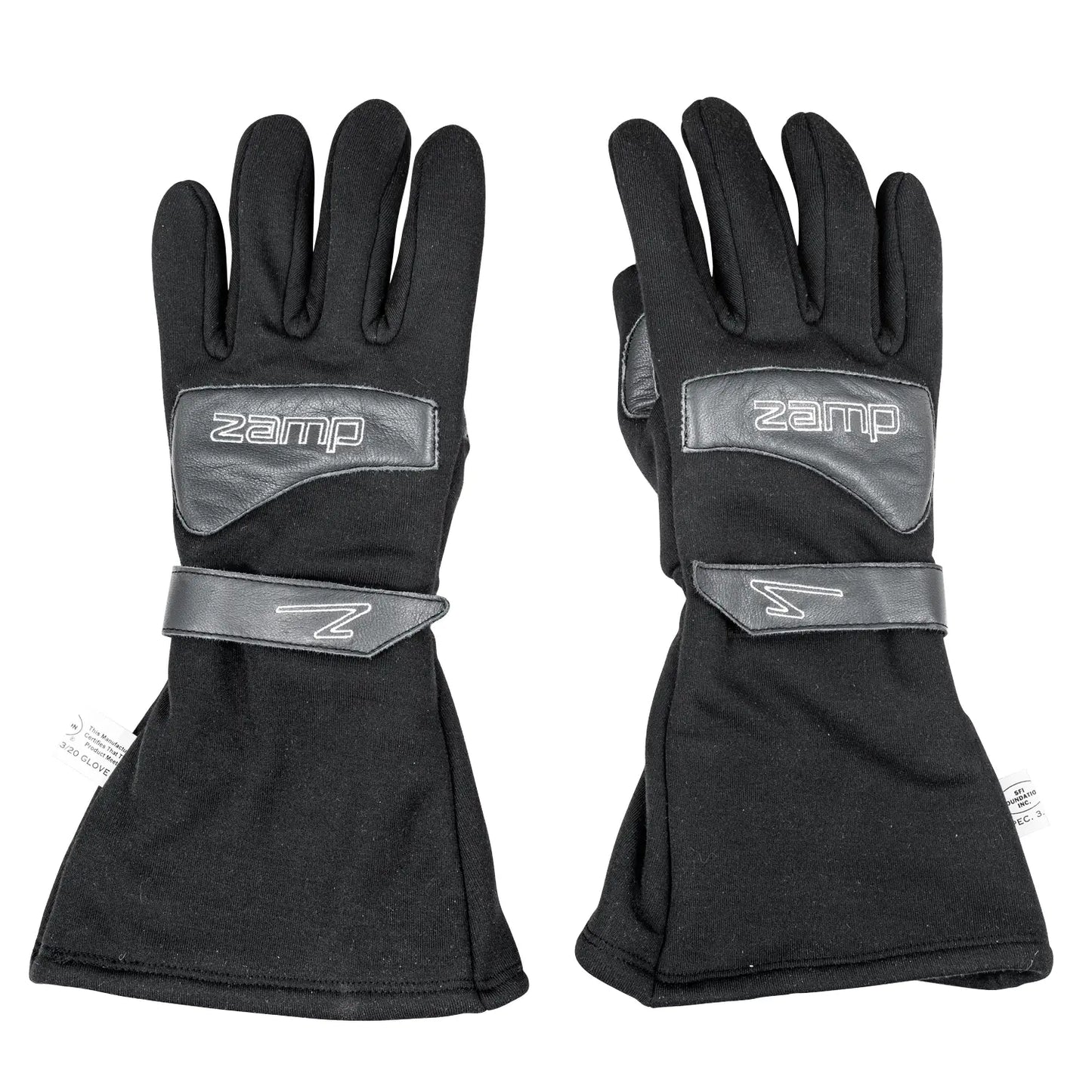 Zamp ZR-Drag SFI 3.3/20 Drag Race Glove Black Medium