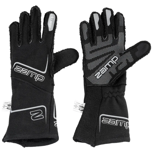 Zamp ZR-70 SFI 3.3/5 Race Gloves Black X-Small