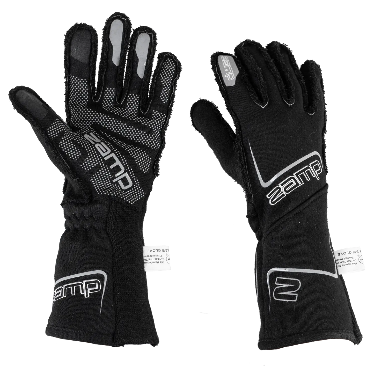 Zamp ZR-70 SFI 3.3/5 Race Gloves Black 2X-Large