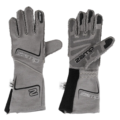 Zamp ZR-70 SFI 3.3/5 Race Gloves Gray Medium