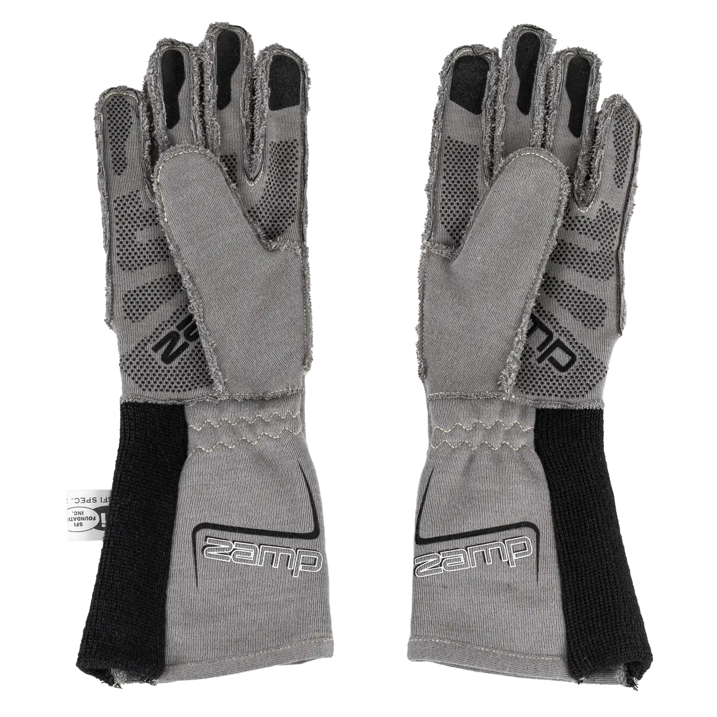 Zamp ZR-70 SFI 3.3/5 Race Gloves Gray Medium