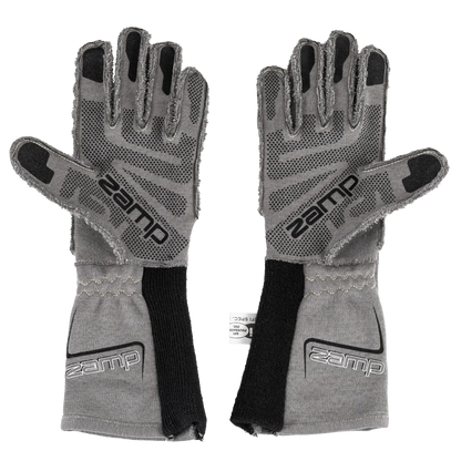 Zamp ZR-70 SFI 3.3/5 Race Gloves Gray Medium