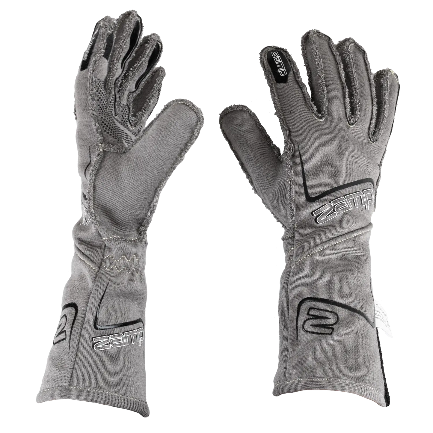 Zamp ZR-70 SFI 3.3/5 Race Gloves Gray Medium
