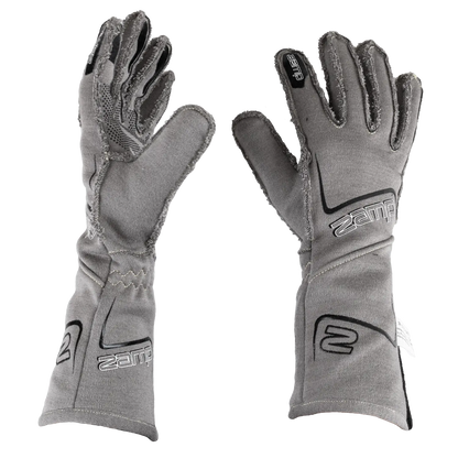 Zamp ZR-70 SFI 3.3/5 Race Gloves Gray Medium