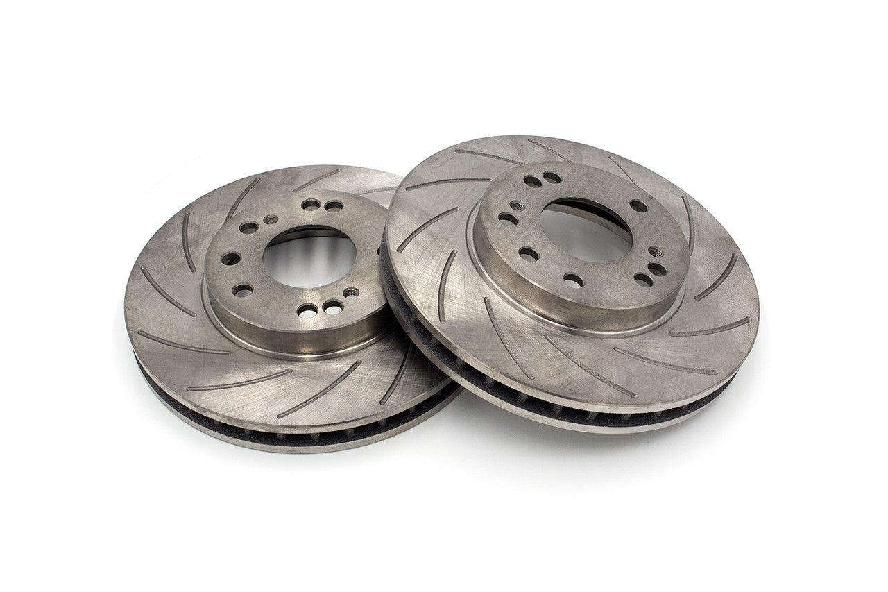 ROFU - Max Street Friction Slotted 30mm Front Rotors PAIR - Nissan 300ZX Z32 - 4 & 5 LUG