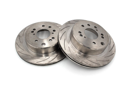 ROFU - Max Street Friction Slotted Rear Rotors PAIR - Nissan 300ZX Z32 - 4 & 5 LUG