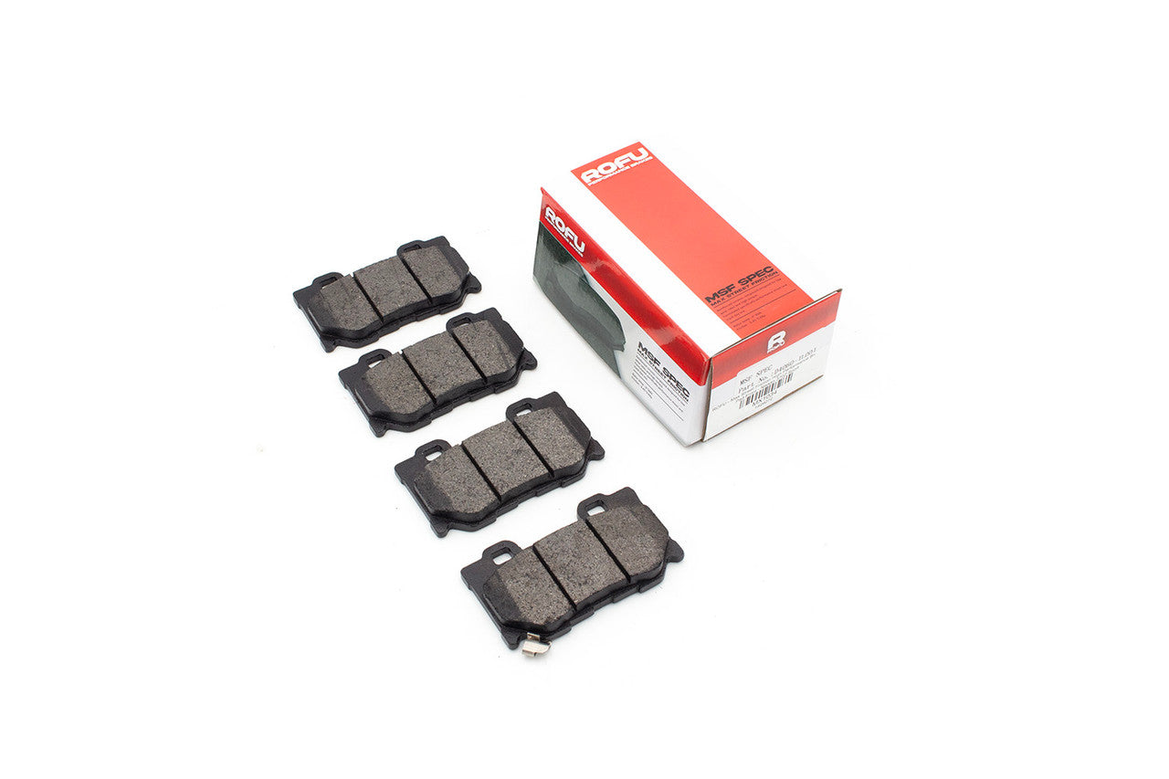 ROFU - Max Street Friction High Performance Brake Pad Rear - Nissan 370Z/G37 Sport