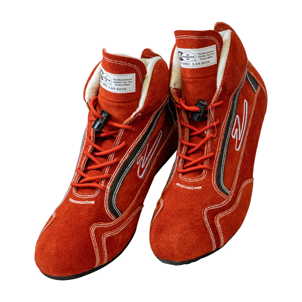 Zamp ZR-30 SFI 3.3/5 Race Shoe Red 12