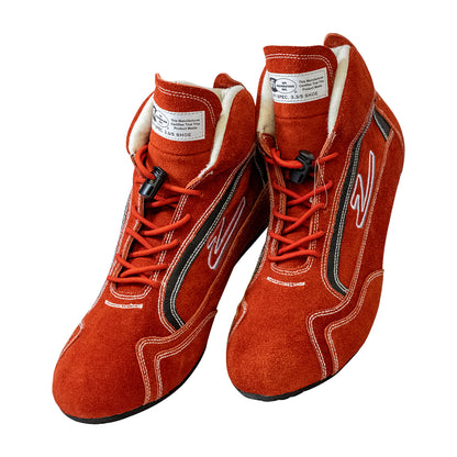 Zamp ZR-30 SFI 3.3/5 Race Shoe Red 9