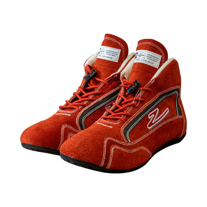 Zamp ZR-30 SFI 3.3/5 Race Shoe Red 12