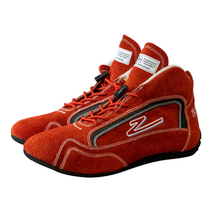 Zamp ZR-30 SFI 3.3/5 Race Shoe Red 9