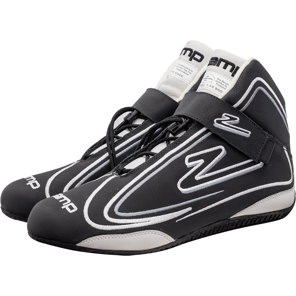 Zamp ZR-50 SFI 3.3/5  Race Shoe Black Size 1