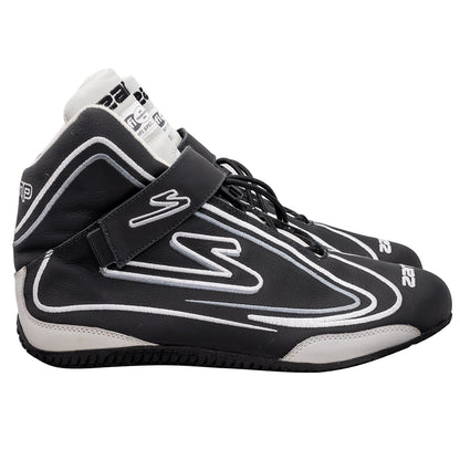Zamp ZR-50 SFI 3.3/5  Race Shoe Black Size 2