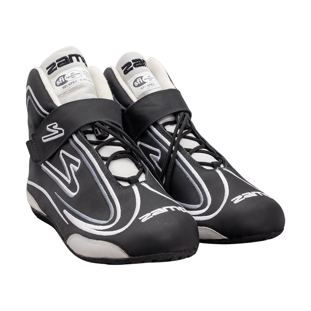 Zamp ZR-50 WIDE SFI 3.3/5 Race Shoe Black Size 9
