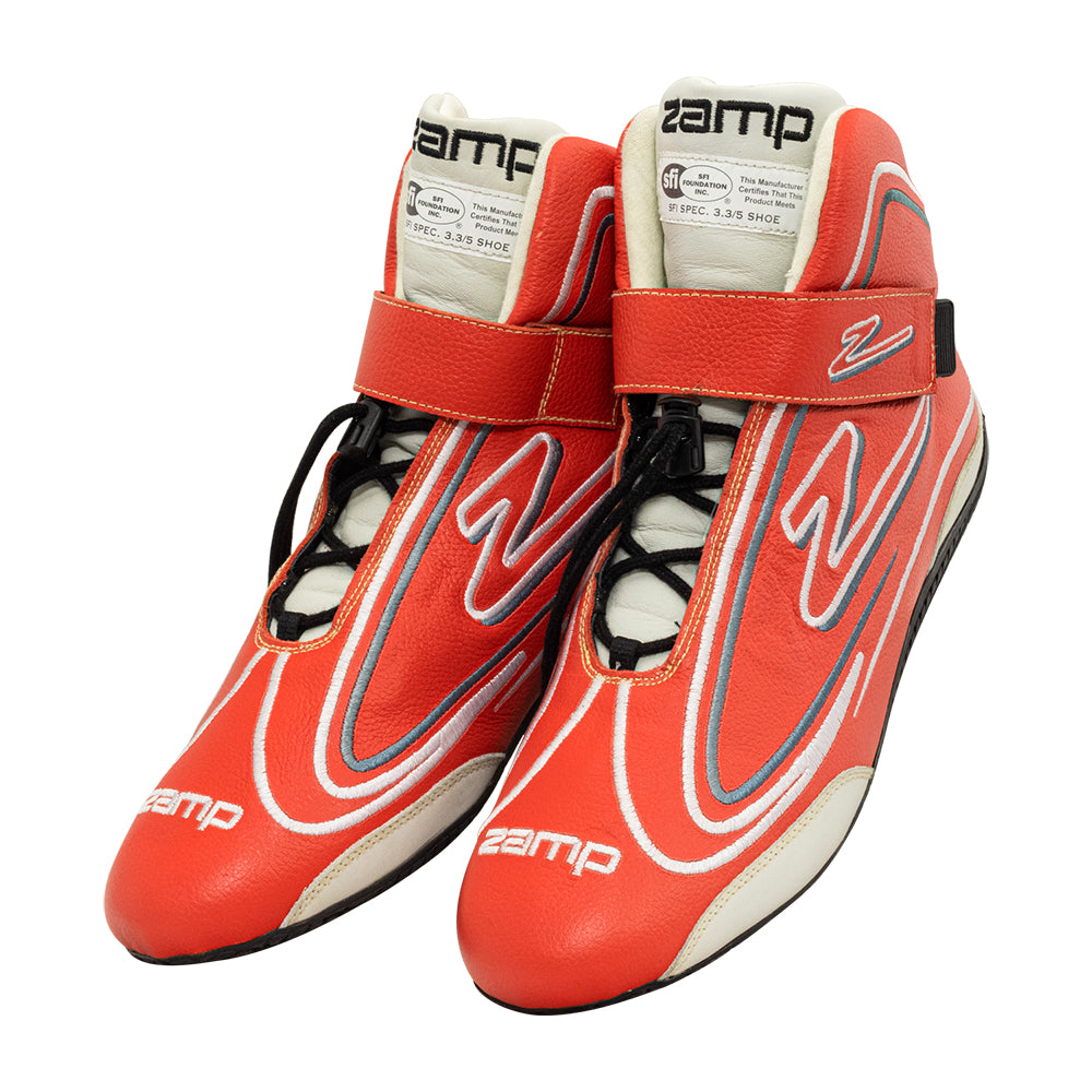 Zamp ZR-50 SFI 3.3/5  Race Shoe Red Size 12