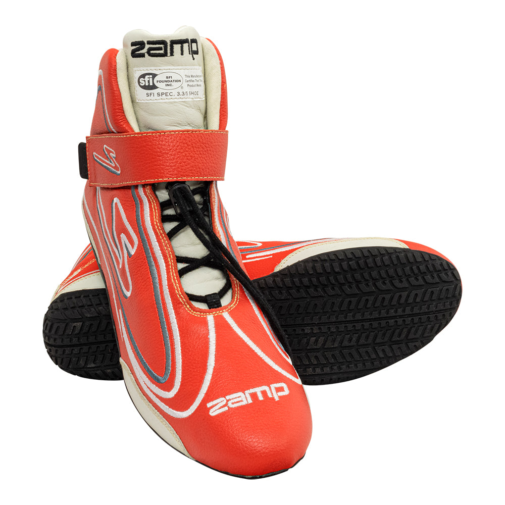 Zamp ZR-50 SFI 3.3/5  Race Shoe Red Size 10
