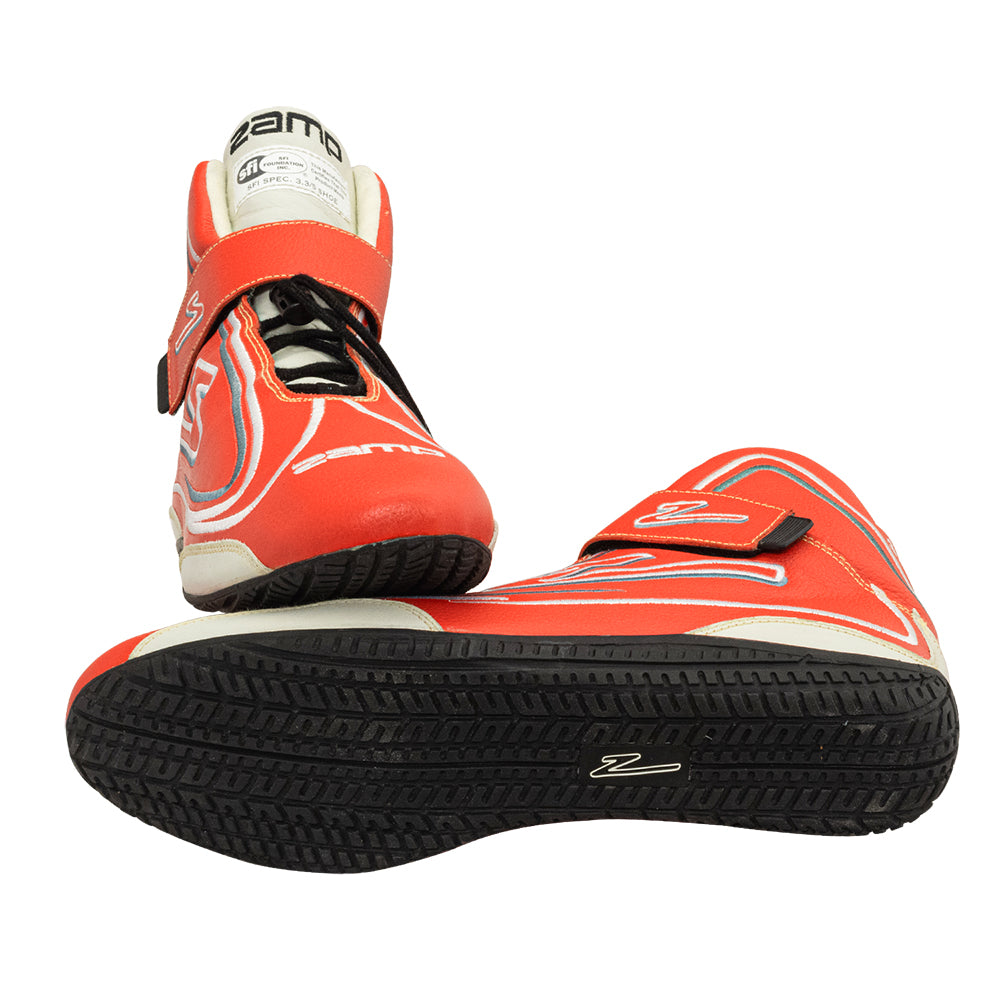 Zamp ZR-50 SFI 3.3/5  Race Shoe Red Size 10