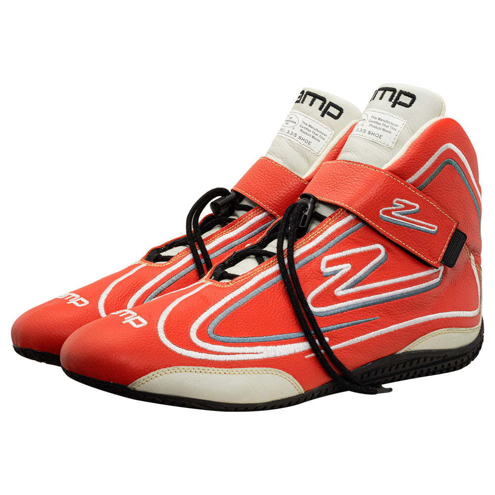 Zamp ZR-50 SFI 3.3/5  Race Shoe Red Size 12