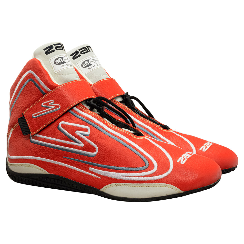 Zamp ZR-50 SFI 3.3/5  Race Shoe Red Size 10