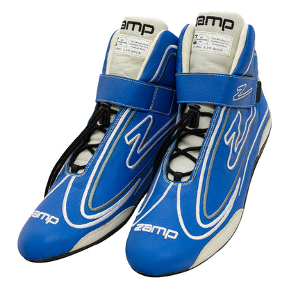 Zamp ZR-50 SFI 3.3/5  Race Shoe Blue Size 13