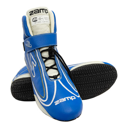 Zamp ZR-50 SFI 3.3/5  Race Shoe Blue Size 9