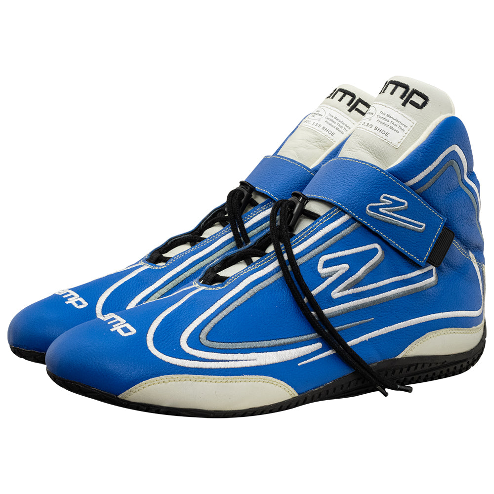 Zamp ZR-50 SFI 3.3/5  Race Shoe Blue Size 12