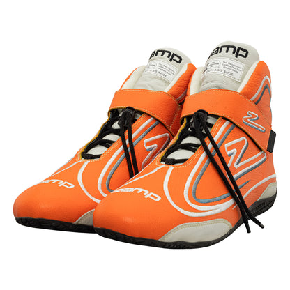 Zamp ZR-50 SFI 3.3/5  Race Shoe Neon ORG Size 8