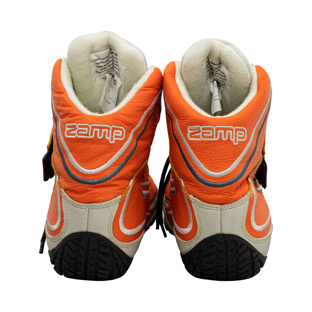 Zamp ZR-50 SFI 3.3/5  Race Shoe Neon ORG Size 8