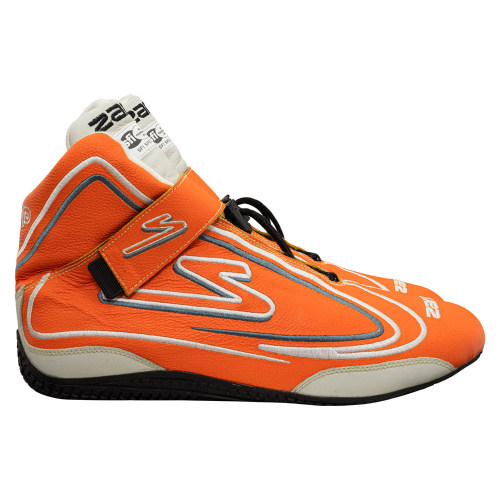 Zamp ZR-50 SFI 3.3/5  Race Shoe Neon ORG Size 12