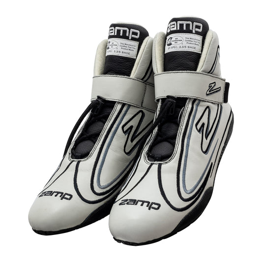 Zamp ZR-50 SFI 3.3/5  Race Shoe Gray Size 9
