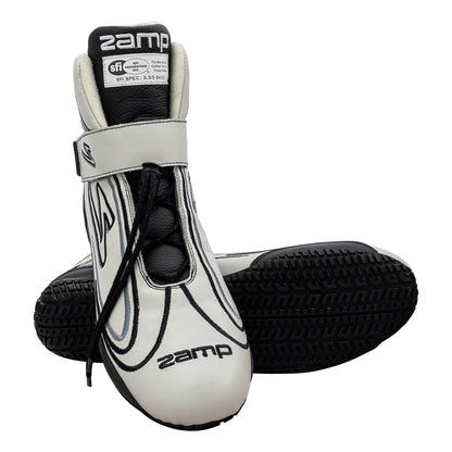 Zamp ZR-50 SFI 3.3/5  Race Shoe Gray Size 8