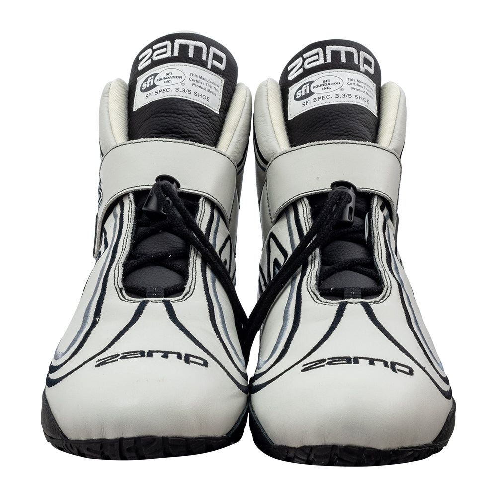 Zamp ZR-50 SFI 3.3/5  Race Shoe Gray Size 8