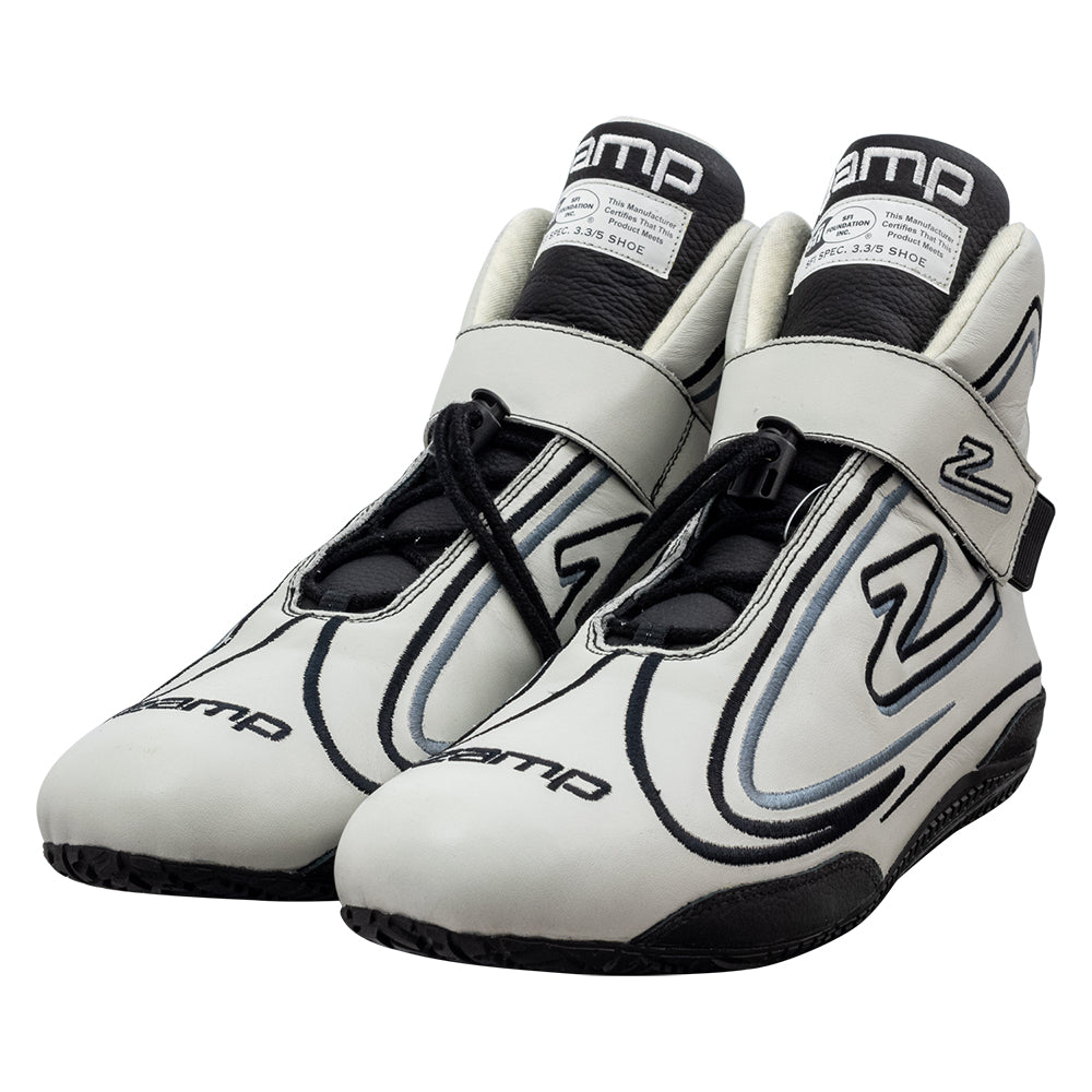 Zamp ZR-50 SFI 3.3/5  Race Shoe Gray Size 11