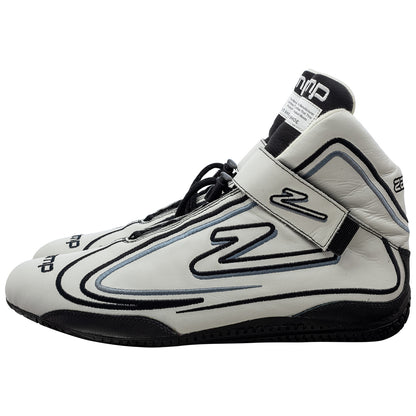 Zamp ZR-50 SFI 3.3/5  Race Shoe Gray Size 8