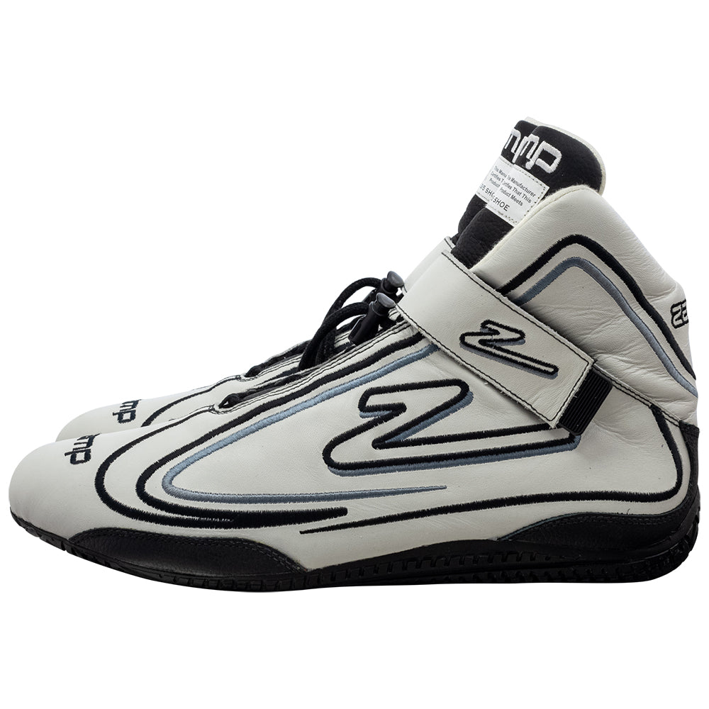 Zamp ZR-50 SFI 3.3/5  Race Shoe Gray Size 11