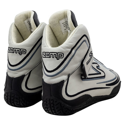 Zamp ZR-50 SFI 3.3/5  Race Shoe Gray Size 8