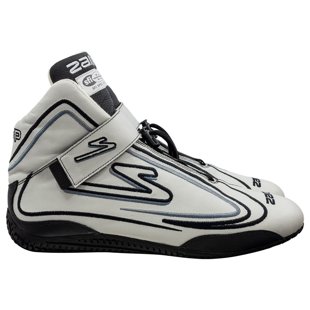 Zamp ZR-50 SFI 3.3/5  Race Shoe Gray Size 11
