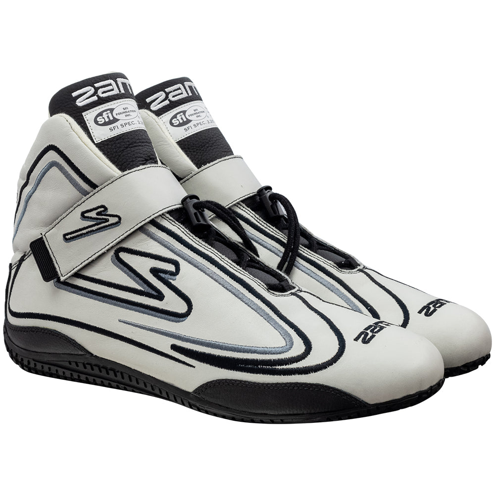 Zamp ZR-50 SFI 3.3/5  Race Shoe Gray Size 11