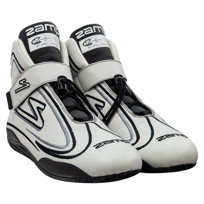 Zamp ZR-50 SFI 3.3/5  Race Shoe Gray Size 8
