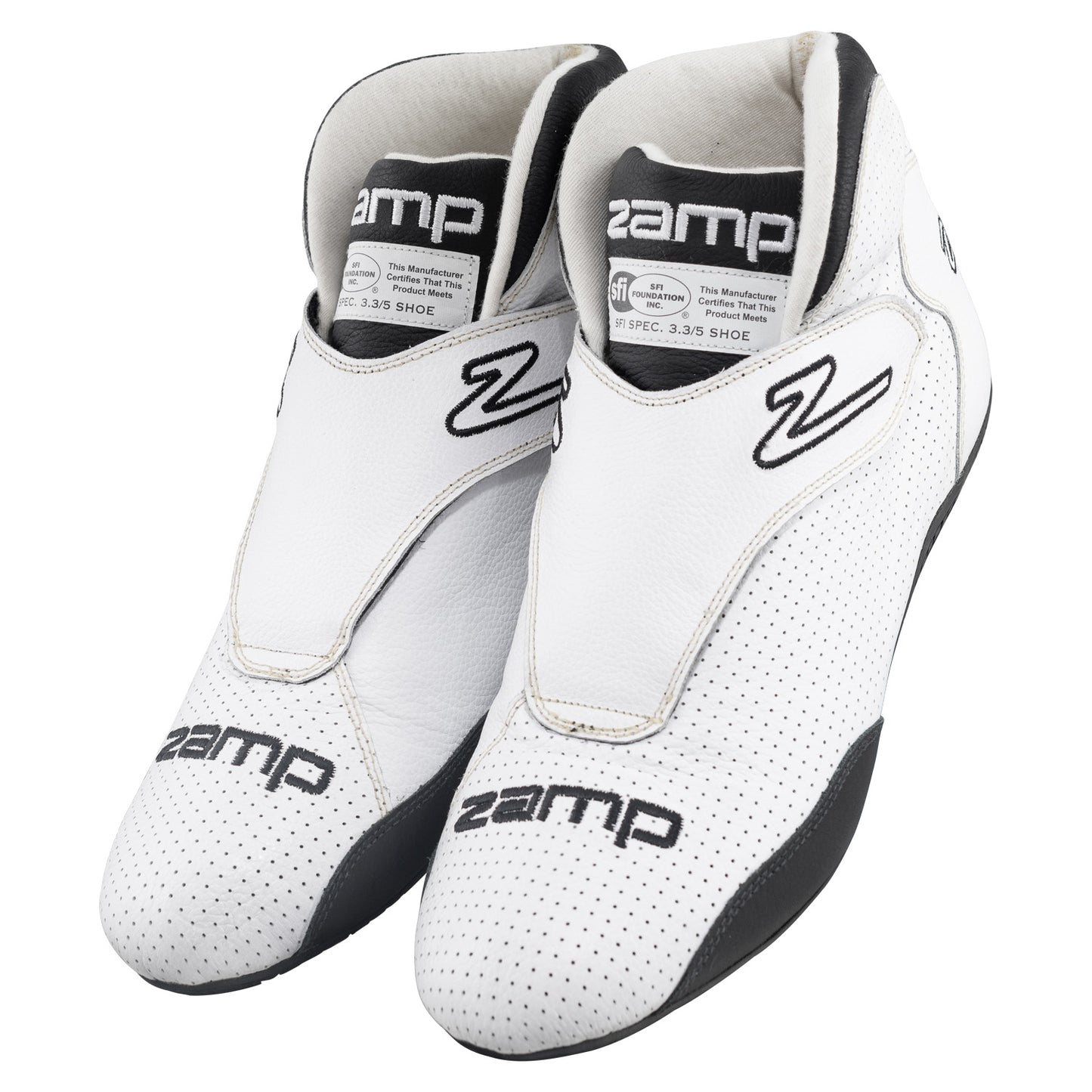 Zamp ZR-60 SFI 3.3/5 Race Shoe White Size 11