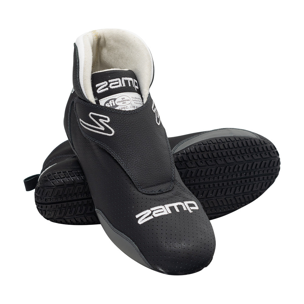 Zamp ZR-60 SFI 3.3/5 Race Shoe Black Size 8